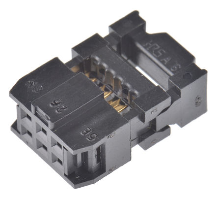 Hirose - HIF3BA-6D-2.54R - Hirose HIF3B ϵ 2 6· 2.54mmھ ĸ IDC  HIF3BA-6D-2.54R, °װ		