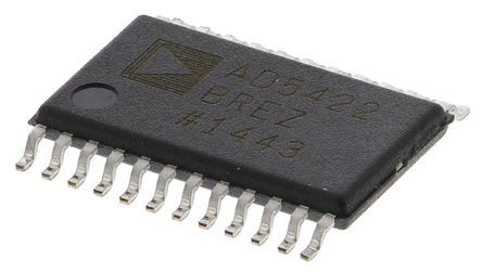 Analog Devices - AD5422BREZ - Analog Devices AD5422BREZ , 16 λ DAC, 40ksps, Serial (SPI/QSPI/Microwire)ӿ, 24 TSSOPװ		