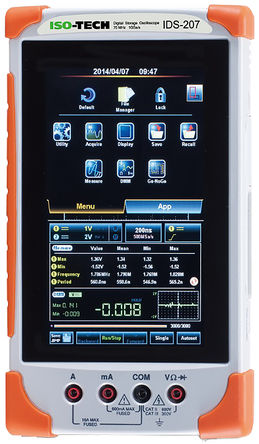 ISO-TECH - IDS-207 - ISO-TECH GDS-200 ϵ 2ͨ 70MHz ʾ IDS-207, LCDʾ		