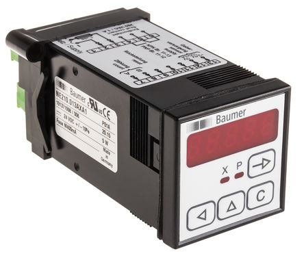 Baumer - NE210.013AXA1 - Baumer IVO 5λ LED ּ NE210.013AXA1, 0.001  99.999ʾΧ, ߼, 10kHzƵ, 24 V ֱԴ		