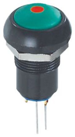 Apem - IPR1SAD3L0S - Apem IPR1SAD3L0S IP67 ɫ  -  ɫLED 尲װ ť, 5 A@ 28 V ֱ		