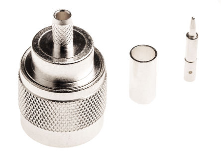 TE Connectivity - 1-1337416-0 - TE Connectivity 1-1337416-0 50 ֱ °װ N ͽͷ, ͷ, ѹӶ˽, 0  11GHz, RG141 A/U, RG58 C/U		