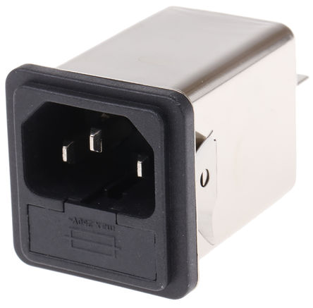 Schaffner - FN261S-6-06-10 - Schaffner Ƕʽ IEC/EN 60939 IEC ˲ ͷ FN261S-6-06-10, Faston˽, 6A, 250 V 		