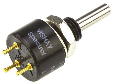 Vishay - 140B00502 - Vishay 140 ϵ 5k 5% Ƶλ 140B00502, 2W, 3.17 mm ֱ, 20ppm/C, 尲װ		