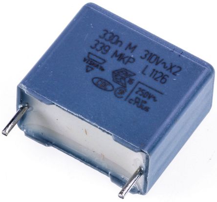 Vishay - 2222 339 20334 - Vishay MKP 339 ϵ 330nF ۱ϩ (PP) 2222 339 20334, 20%, 310 V , ͨ		