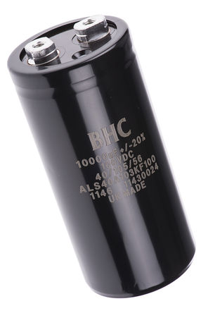 KEMET - ALS40A103KF100 - KEMET ALS40 ϵ 100 V ֱ 10000F ̰װ  ALS40A103KF100, 20%ݲ, 21m(ֵ), 105C,  - ݶ߶ӣװ		