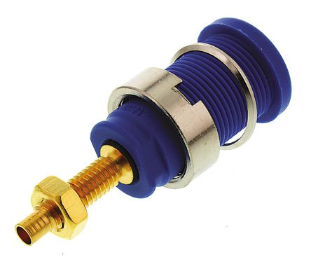 Hirschmann Test &amp; Measurement - 972354102 - Hirschmann 972354102 ɫ 4mm , 1000V ac/dc 32A, ƽ𴥵		