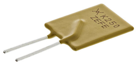 Littlefuse - RKEF250 - Littlefuse 2.5A  ߵ PCB ̶ɸλ۶ RKEF250, 2.8W, 60V, 14 x 3 x 20.6mm		