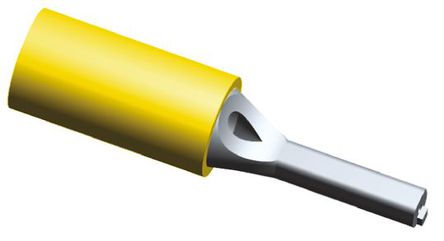 TE Connectivity - 165085 - TE Connectivity PLASTI-GRIP ϵ ɫ Ե ѹ 165085, ϩ (PVC)Ե, 9.906mm, 2.59mmֱ, 12AWG  10AWG ߹		