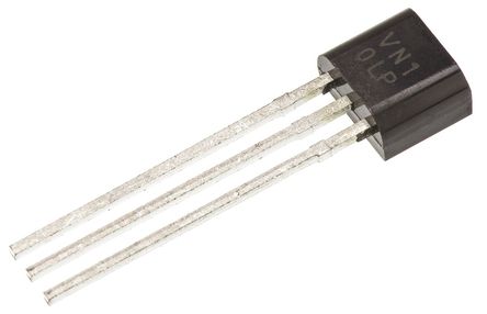 DiodesZetex - VN10LP - DiodesZetex Si N MOSFET VN10LP, 270 mA, Vds=60 V, 3 E-Lineװ		