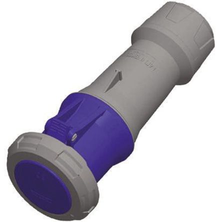 Mennekes - 3457 - Mennekes PowerTOP ϵ ɫ 2P+E ҵԴ °װ  3457RS, 125A, 230 V, IP67		