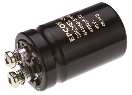 EPCOS - B41550E7478Q - EPCOS B41550 ϵ 40 V ֱ 4700F  B41550E7478Q, 33m(ֵ), +105C		