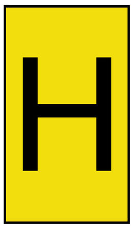 HellermannTyton - 901-10661 - HellermannTyton Ovalgrip ϵ 500װ Ƶ׺ Ϲ̶ ±ʶ 901-10661, 4mm, 1.7  3.6mmֱ, ӡ"H"ͼ		