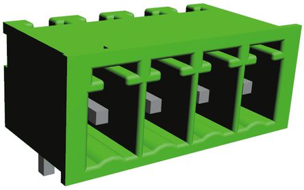 TE Connectivity - 284513-4 - TE Connectivity Buchanan ϵ 3.81mm ھ 4 ·  ɫ ֱ PCB  284513-4, ͨ, Ӷ˽		