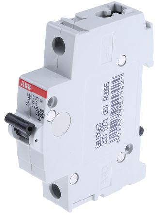 ABB - 2CDS271001R0065 - ABB System M Pro S200 ϵ 1 6 A MCB ΢Ͷ· 2CDS271001R0065, 10 kA Ͽ, B բ		