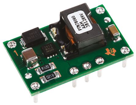 Texas Instruments - PTN78060AAH - PTN78060AAH ֱ-ֱԴģ, 3A, 600 kHz, 7 DIP ģװ		