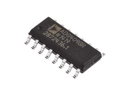 Analog Devices - ADG409BRZ - Analog Devices ADG409BRZ ·, ˫ 4:1, 12 VԴ, 16 SOICװ		