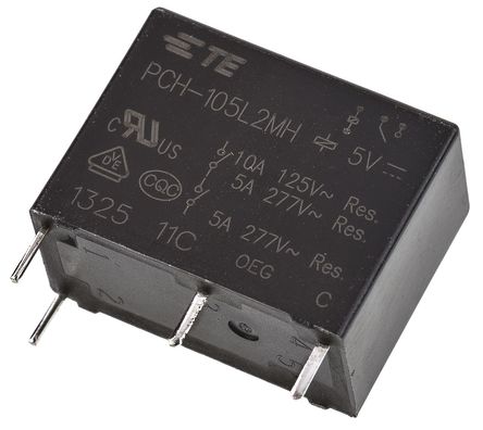 TE Connectivity - PCH-105L2MH,000 - TE Connectivity PCH-105L2MH,000  PCB װ Ǳ̵, 5V dc		