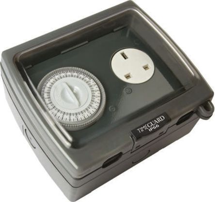 Theben / Timeguard - TGV203 - Theben / Timeguard IP66 ͸ 2  13A  ҵԴ,  TGV203, 230V ac, 157 x 142.5 x 75.5mm		