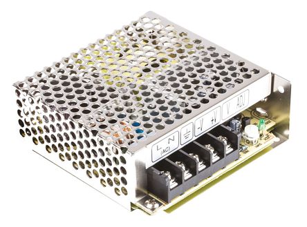 RS Pro - RS-50-12 - RS Pro 50.4W  ǶʽģʽԴ SMPS RS-50-12, 125  373 V dc, 88  264 V ac, 12V dc, 4.2A, 84.5%Ч		