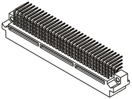 Harting - 02111282101 - Harting 02 11 ϵ 4  128 · 2.54mm ھ ֱ DIN 41612 ͷ 02111282101, C, Ӷ˽, 2A		