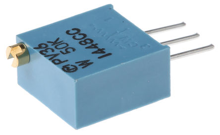 Bourns - PV36W503C01B00 - Bourns PV36W ϵ 25 ת ͨ ΢ PV36W503C01B00, Ӷ, 50k 10%, 0.5W, 100ppm/C		