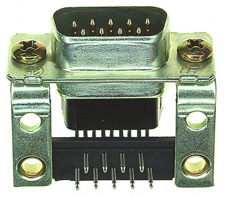 TE Connectivity - 5205866-1 - TE Connectivity AMPLIMITE HDP-20 ϵ 2.743mm ھ 9 · ֱ ͨװװ PCB D-sub   5205866-1		