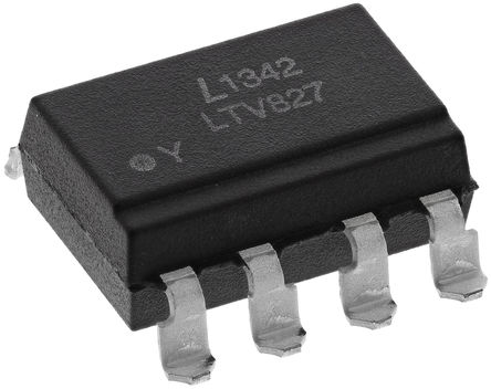 Lite-On - LTV-827S-TA1 - Lite-On LTV-8x7 ϵ ˫ͨ  LTV-827S-TA1, ֱ, , 8 PDIP װ		