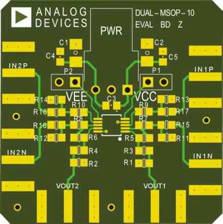 Analog Devices - ADA4897-2ARM-EBZ - Analog Devices  ADA4897-2ARM-EBZ		