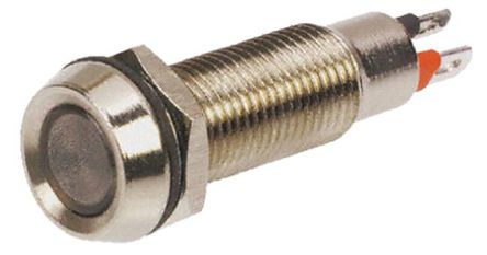 Marl - 508-997-21 - Marl 508-997-21 7 mm  ɫ LED ָʾ, ƬӶ, 8.1mmװ׳ߴ, 12 V ֱ		