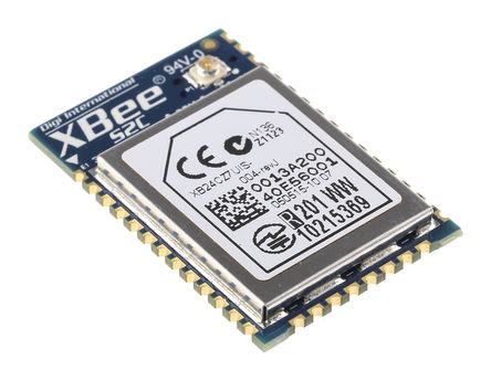 Digi International - XB24CZ7UIS-004 - Digi International XB24CZ7UIS-004 ZigBee ģ, +8dBm, -102dBm, SPI, UART, ӿ, 2.1  3.6V		