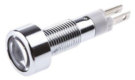 Signal Construct - SMLE08214 - Signal Construct SMLE08214 10 mm Ƕʽ ɫ/ɫ LED ָʾ, ƬӶ, 8mmװ׳ߴ, 24  28 V		