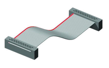 Samtec - FFSD-05-D-02.00-01-N - Samtec FFSDϵ 50mm ƽ ״²ͷ FFSD-05-D-02.00-01-N, ĸ IDC  ĸ IDC		