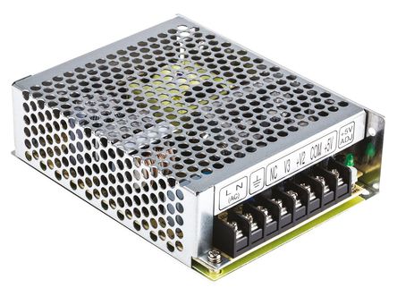 RS Pro - RT-65C - RS Pro 65.5W 3 ǶʽģʽԴ SMPS RT-65C, 125  373 V dc, 88  264 V ac, 5 V dc, 15 V dc		