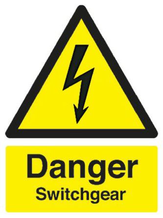 Signs & Labels - HA16733R - Signs & Labels HA16733R ɫ Ӣ PP Σվ־ “Σտ豸“, 400 x 300mm		