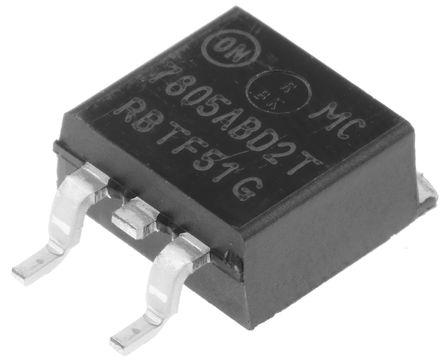 ON Semiconductor - MC7805ABD2TG - ON Semiconductor MC78xx ϵ MC7805ABD2TG ѹ,  35 V, 5 V, 4%ȷ, 2.2A, 3 D2PAK		