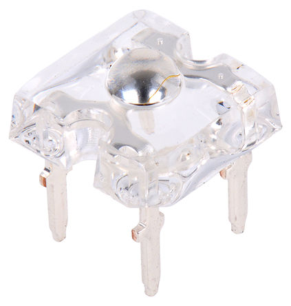 Kingbright - L-7679C1SURC-G - Kingbright ɫ (630 nm ) LED L-7679C1SURC-G, 2.6 V, 70mA, 70 ӽ, 4  Super Flux ͨ		