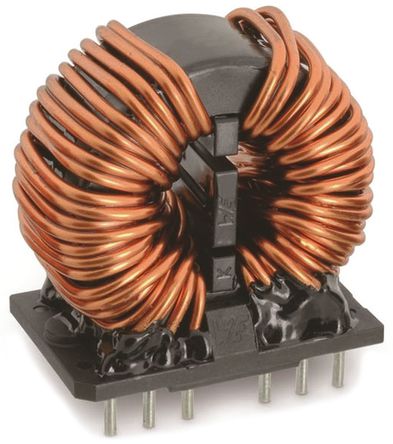 Wurth Elektronik - 7448061309 - Wurth WE-CMBNC ϵ 2 x 9 mH -30  +50% Nano  7448061309 ģȦ, 1 kHz  300 MHzгƵ, 13A Idc		