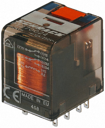 TE Connectivity - PT570110 - TE Connectivity 8-1419111-3 4 ˫ ʽ Ǳ̵, 110V dc		