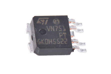 STMicroelectronics - VN751PT13TR - STMicroelectronics VN751PT13TR,  ؿؼɵ·, ߲, 2.5A, 36V, 5 PPAKװ		