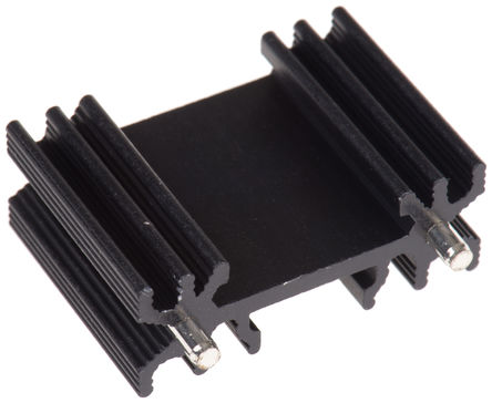 AAVID THERMALLOY - SW25-2G - AAVID THERMALLOY ɫ ɢ SW25-2G, 11.4K/W, Ӱװ, 34.5 x 12.5 x 25mm		