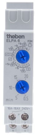 Theben / Timeguard - ELPA 6 - 1 ͨ ʱƿ, 220  240 V , 0.5  20min趨ʱ		