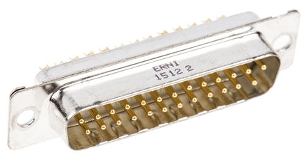 ERNI - 023129 - ERNI TMC ϵ DB25 25 · 尲װ  D-sub  ͷ 023129, 7.5A		