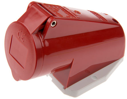 Mennekes - 1268 - Mennekes ɫ 4P ҵԴ ֱ ڹʽ  1268, 16A, 400 V, IP44		