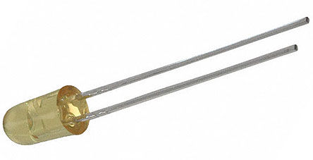 Broadcom - HLMP-BL01-NR000 - Broadcom ɫ (590 nm ) LED HLMP-BL01-NR000, 2 V, 1.3 cd, 70 ӽ 5mm (T-1 3/4) ͨ		