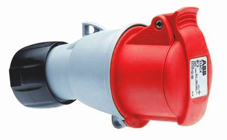 ABB - 2CMA193523R1000 - 316-C6 - IP44 3P+E  Cable Skt.16A 6H RED		