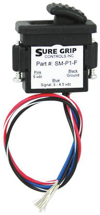 Suregrip - SM-P1-F - IP66 滑动 预接线 On-Off-On 霍尔效应开关 比例, 最大 5 V 直流		