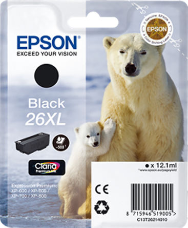 Epson - C13T26214010 - Epson ɫ ī, 26XLͺī		