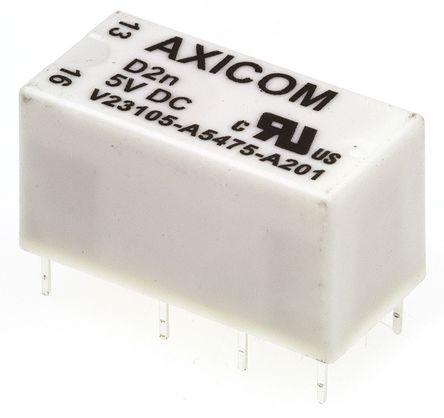 TE Connectivity - V23105A5475A201 - TE Connectivity V23105A5475A201 ˫˫ PCB װ Ǳ̵, 5V dc		