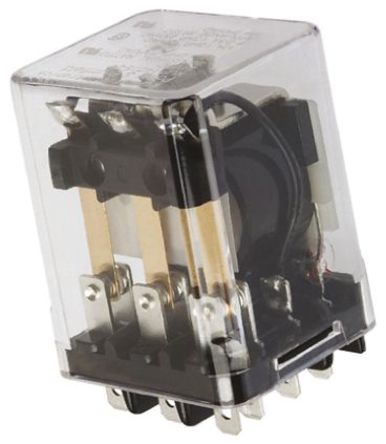 TE Connectivity - KUP-17D19-24 - TE Connectivity KUP-17D19-24 4 ��˫�� DIN Rail �Ǳ����̵���, 24V dc		